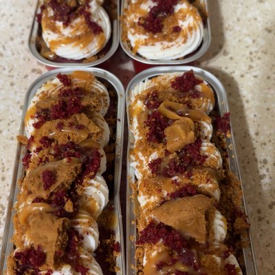 4ct.❤️Redvelvelt Biscoff Mini Loaf Cakes ❤️