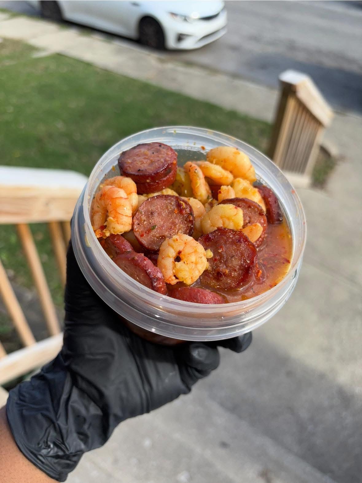 Shrimp And Beef Spicy Bowl