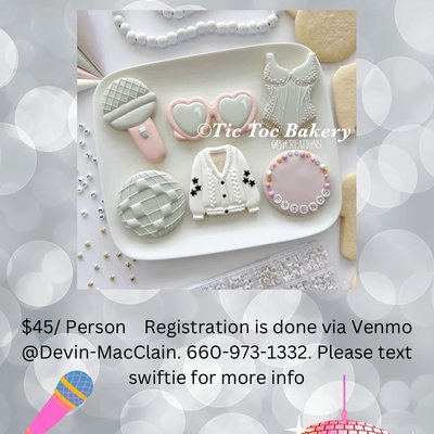 SWIFTIE Cookie Decorating Class