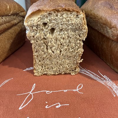 Slightly Sweet Whole Wheat REAL Bread - 1 lb Loaf