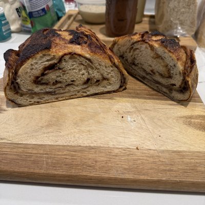 Cinnamon Swirl Sourdough Loaf