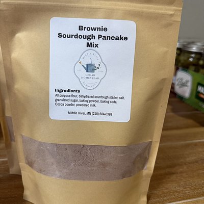 Brownie Sourdough Pancake Mix 