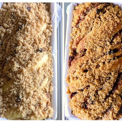  Cinnamon Raisin Streusel Babka - Small