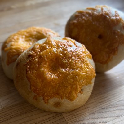 Cheddar Bagels 
