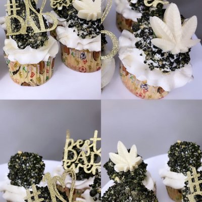 Stoner Theme Cupcakes