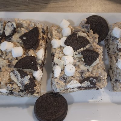 Oreo Rice Krispy Treat 