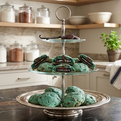 Stuffed Cookie Monster Cookies (2)