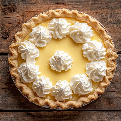 Sour Cream Lemon Pie 9” In 