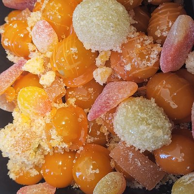 Candied Grapes