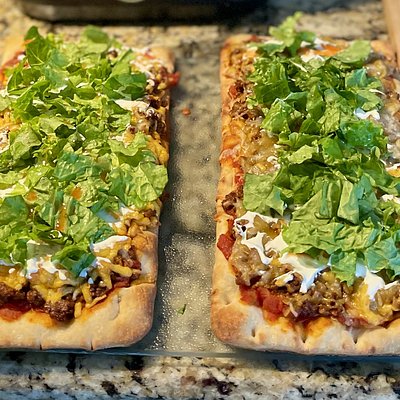 Taco Pizza Flatbread