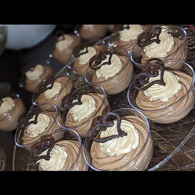 Mousse Cups (Chocolate, Lemon, Or Raspberry)