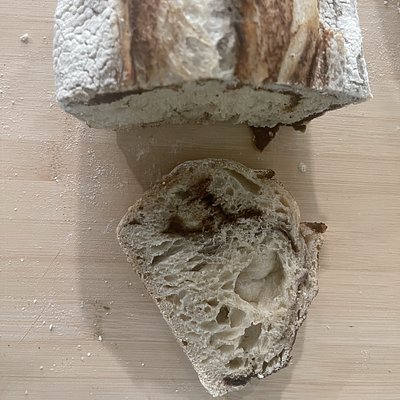 Artisan Sourdough Cinnamon Swirl 