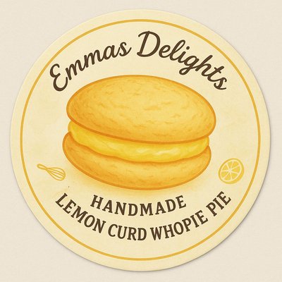 Lemon Whoopie Pie With Lemon Curd Filling And Lemon Buttercream 