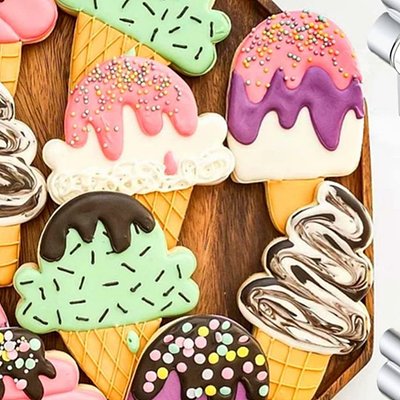 Chocolate Chip Cutout Cookies