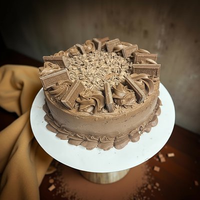 Hershey Heaven 8" 2 Layer Cake