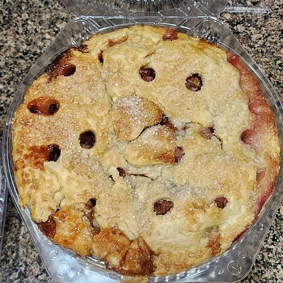 Strawberry/Rhubarb Pie - 6 Inch