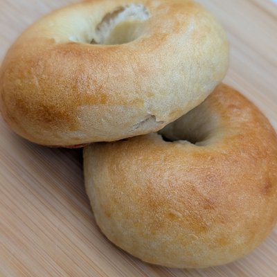 Plain Bagels - Dozen