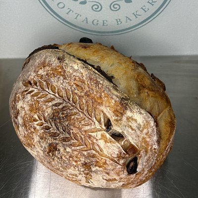 Kalamata Olive & Garlic Sourdough