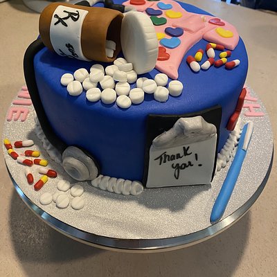 Nurse Appreciation Cake