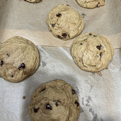 6 For $6 Sourdough Chocolate Chip Cookies 