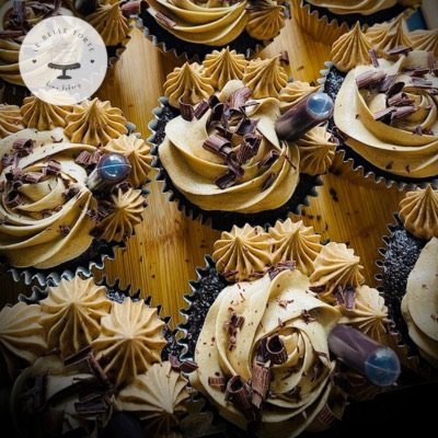 Dark Chocolate with Espresso Buttercream