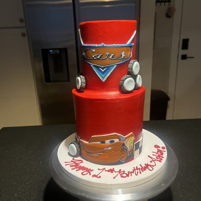 2 Tier Custom Cake