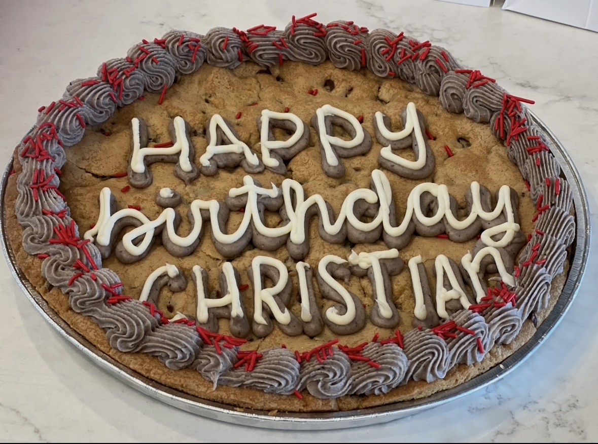 Chocolate Chip Cookie Cake- Round 