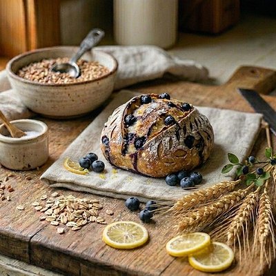 Mini Loaf- Blueberry Lemon Cream Cheese