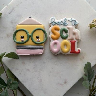 Back To School 2 Cookie Set 