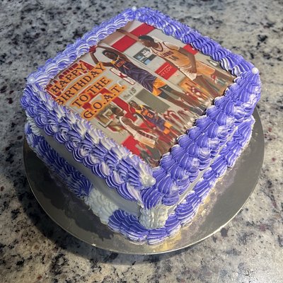 8 INCH SQUARE CAKE 