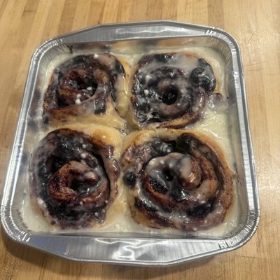 Specialty Blueberry Roll 4 Pack Only