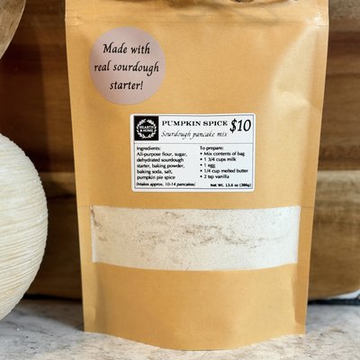 Pumpkin Spice Sourdough Pancake Mix