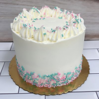 Custom Gender Reveal Cake