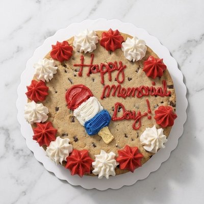 8” Round Single Layer Cookie Cake
