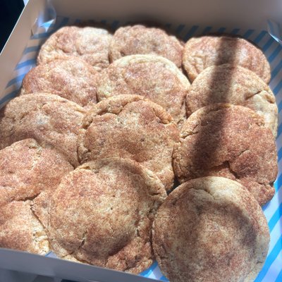 Frozen Brown butter Snickerdoodles 
