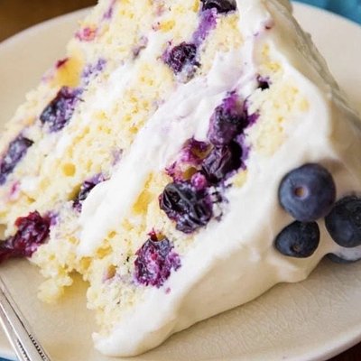 Lemon Blueberry Cake 