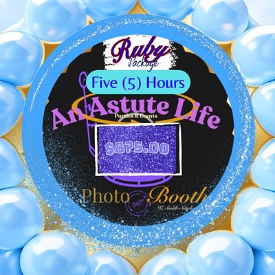 Ruby - 360° Photo Booth Rental Pkg