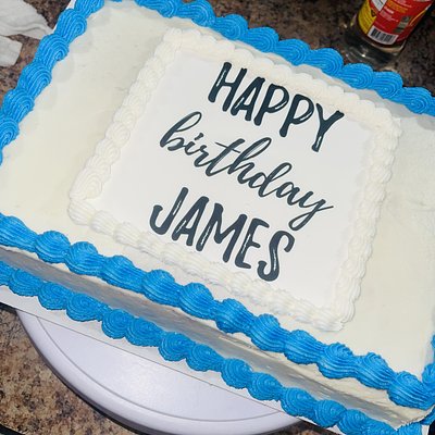 1/4 Sheet Cake (feeds 20)