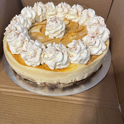 Pumpkin Swirl Cheesecake 