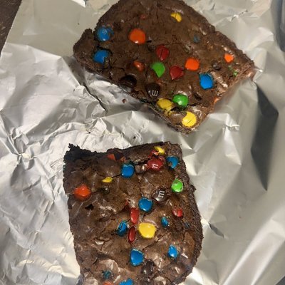 M&M Brownie