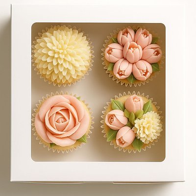 Floral Cupcakes (4)