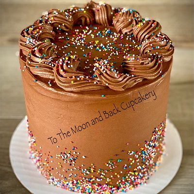 6” 3 Layer Chocolate Cake