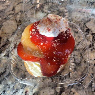 1 Count Strawberry Shortcake Donuts