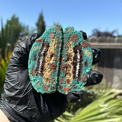 Blue Monster Chunky Cookies