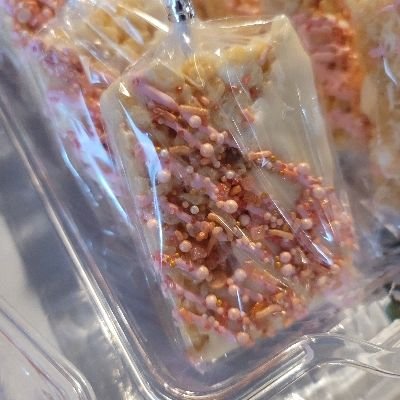 Chocolate Dipped Rice Krispie Treats, 1 Dozen. Basic Decoration. Individual Packaging. Themed And Fondant Deco Extra - Please inquire!