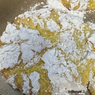 Lemon Crinkle Cookies 