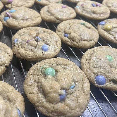Cowboy Candy Crunch - M&M Cookies