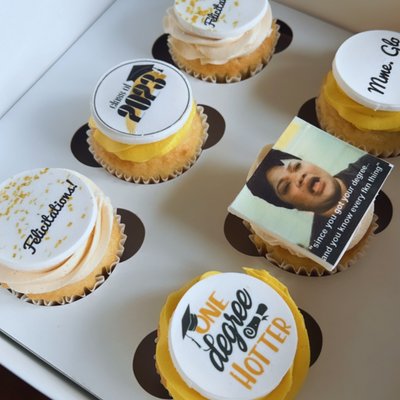 Cupcakes Topped with Edible Images