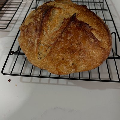 Garlic Herb Sourdough Loaf 