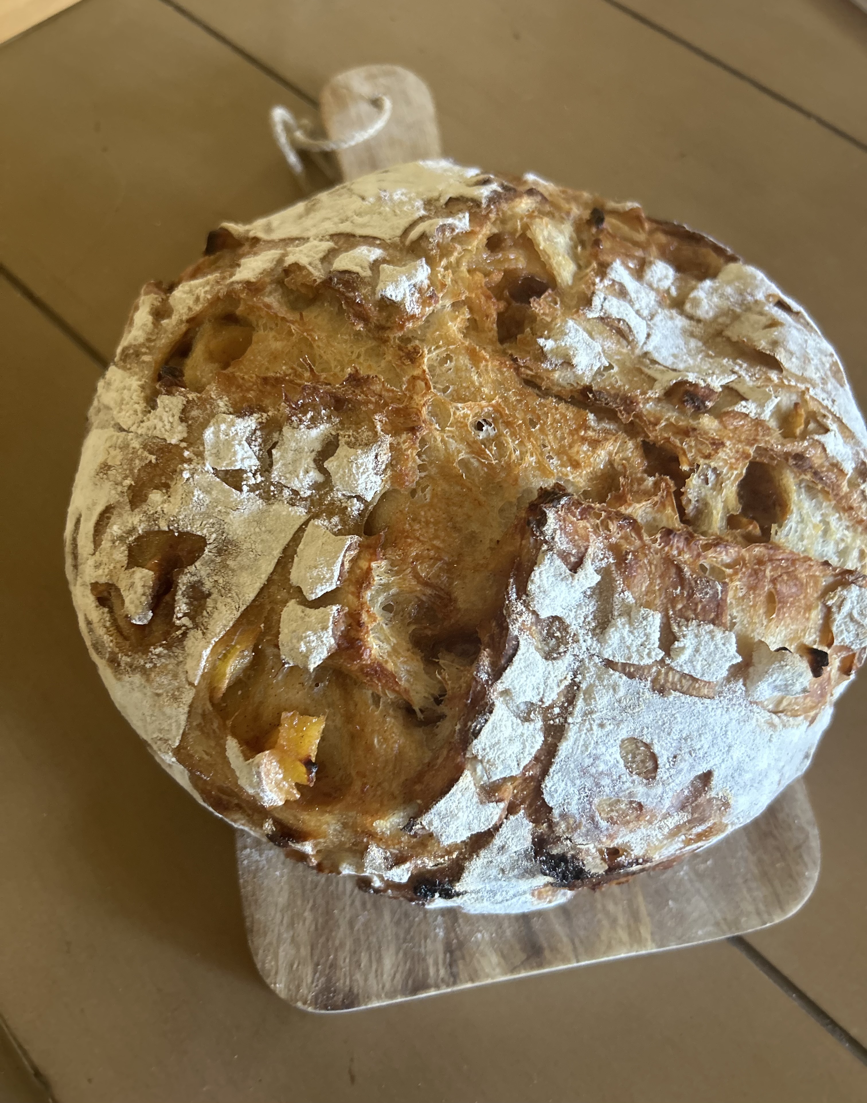 Caramel Apple Cider Sourdough 